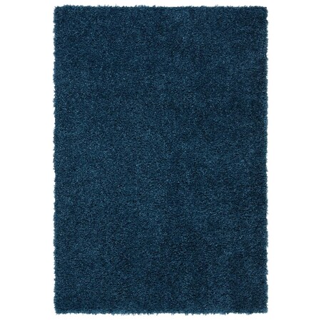 Safavieh 4 x 6 ft. August Shag 200 Power Loomed Rectangle Area Rug, Navy AUG200M-4